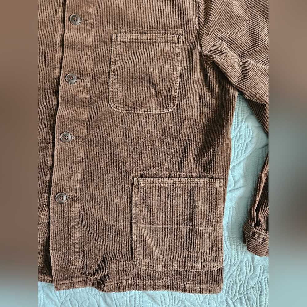 Polo Ralph Lauren Men's Stretch Corduroy Chore Jacket in Brown - Picture 5 of 10
